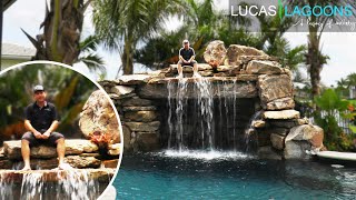 New Lucas Lagoons Pool Updates I travel to 3 Florida Project Locations [upl. by Llenrup537]