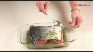 Łosoś marynowany  Gravlax  TalerzPokustv [upl. by Assenev]