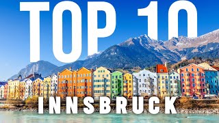 10 BEST Things To Do In Innsbruck  Innsbruck Travel Guide [upl. by Nairadas]