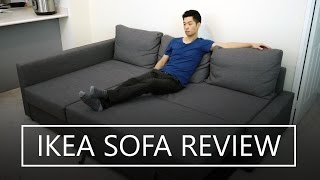 IKEA FRIHETEN Sofa Bed Review [upl. by Geier]