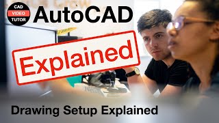 AutoCAD Explained  Setting the Drawing Limits [upl. by Maples]