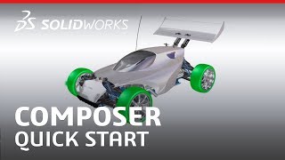 SOLIDWORKS Composer Quick Start Guide [upl. by Ocnarfnaig]