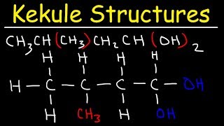 Kekule Structures and Condensed Structures [upl. by Huldah]