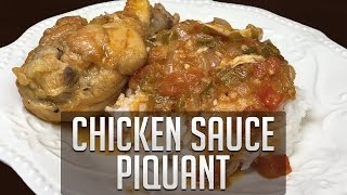 Chicken Sauce Picante Cajun Recipe [upl. by Janek]