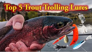 Top 5 Trout Trolling Lures [upl. by Townie604]