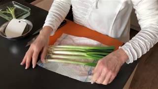 HOW TO Prep Green Onions [upl. by Petula]