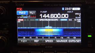 VARA FM Email Over VHFUHF Ham Radio Winlink Express ICOM 9700 [upl. by Weide]