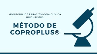 MÉTODO DE COPROPLUS®  EXAME PARASITOLÓGICO DE FEZES [upl. by Ainessey]