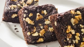 Brownie Recipe in Cooker  Best Eggless Chocolate Brownies Recipe Without Oven [upl. by Atinrev402]