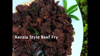 Kerala Style Beef Fry  Nadan Beef Fry  നാടന്‍ ബീഫ് ഫ്രൈ [upl. by Ymmat634]