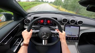 2022 Mercedes C Class 204hp  POV Test Drive [upl. by Asselim]