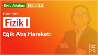 Üniversite Fizik I  Bölüm 33 Eğik Atış Hareketi [upl. by Llenrep]