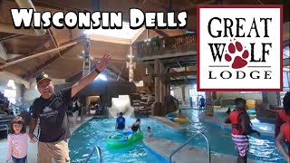 Great Wolf Lodge Tour  Wisconsin Dells [upl. by Eillek]