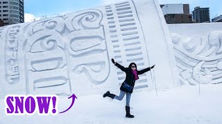 SAPPORO SNOW FESTIVAL The Sapporo Yuki Matsuriさっぽろ雪まつり [upl. by Yebloc]