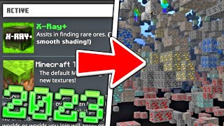 How To Xray In Minecraft Bedrock Edition 2023 [upl. by Swain]