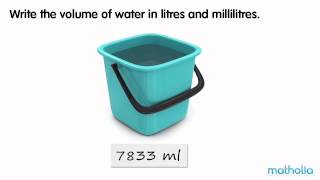 Converting Millilitres to Litres and Millilitres [upl. by Ardiedak495]