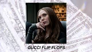 gucci flip flops bhad bhabie  slowed down  reverb [upl. by Khalsa]