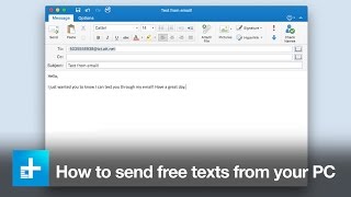 How to send free text messages from your PC [upl. by Ecirehs]