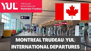 Montreal Trudeau Airport YUL International Departures [upl. by Zimmer]