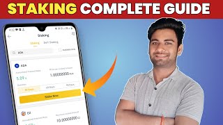 Staking cryptocurrency explained  How to stake crypto  Vishal Techzone [upl. by Anatsirhc268]