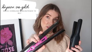 ghd Unplugged vs Dyson Corrale Cordless Straightener  Which One To Buy  Pros and Cons [upl. by Engeddi324]