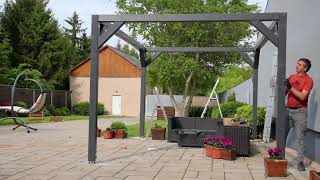 Pergola DIY  Timelapse [upl. by Maribelle469]