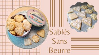 Sablés Facile SANS Beurre👍😋 [upl. by Enomis815]