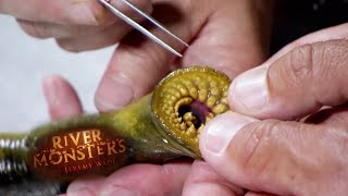 INCREDIBLE Lamprey Dissection  LAMPREY  River Monsters [upl. by Anaxor313]