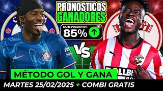 ⚽PRONÓSTICOS DEPORTIVOS HOY ​🔥APUESTAS GRATIS✅ 25022025 [upl. by Essirahs]