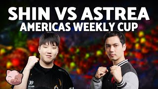 SHIN vs ASTREA Semi Finals  Americas Weekly Cup Bo3 ZvP  StarCraft 2 [upl. by Cirdet]