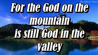 GOD ON THE MOUNTAIN By Lynda Randle [upl. by Theall]