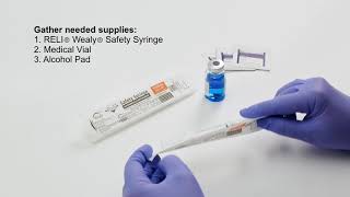 Reli Wealy Safety Syringe Activation IFU Video [upl. by Nesbitt]