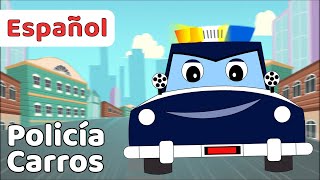 Carros de Policía Para niños en Español  Canciones Infantiles  FunForKidsTV [upl. by Valery]