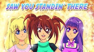 Caramella Girls  Saw You Standin’ There Official [upl. by Aura]