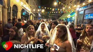 Porto After 12 AM Nightlife District Portugal 2023 Full Tour [upl. by Attebasile245]