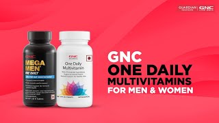 GNC One Daily Multivitamins for Men and Women  Support overall health and immunity [upl. by Dietrich]