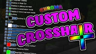 Custom Crosshair Mod v2 SHOWCASE  Chroma Player Highlighting amp More [upl. by Drue]