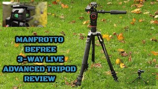 Manfrotto Befree 3Way Live Advanced Tripod Review [upl. by Publius]