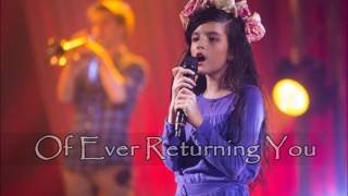 Angelina Jordan  Gloomy Sunday Lyrics [upl. by Cheney]