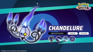 Chandelure Moves Overview  Pokémon UNITE [upl. by Nnyliak]