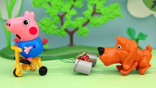 Noisy bicycles Peppa Pig Animation 2020 4K [upl. by Eelirrem]