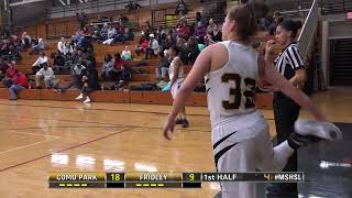 High School Girls Basketball Como Park vs Fridley [upl. by Carboni208]