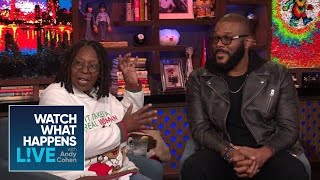 Tyler Perry On Giving Geoffrey Owens Work  WWHL [upl. by Gwenni508]