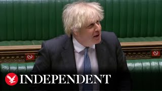 Boris Johnson accidentally calls Lindsay Hoyle Mr Crisis [upl. by Aymik]