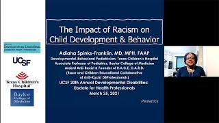 The Impact of Racism on Child Development and Behavior [upl. by Payne618]