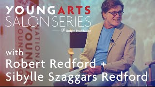 YoungArts Salon with Robert Redford  Sibylle Szaggars Redford [upl. by Manya]