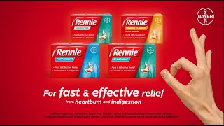 How Does Rennie Work Help Combat Heartburn amp Indigestion [upl. by Colligan]