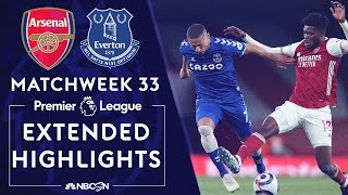 Arsenal v Everton  PREMIER LEAGUE HIGHLIGHTS  4232021  NBC Sports [upl. by Gregory]