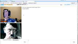 Reactions to Hitler on Omegle Hitler Prank [upl. by Goldshell]