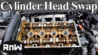 How to Remove and Replace a Cylinder Head and Gasket on a 4 Cylinder Engine  Part I [upl. by Gearard]